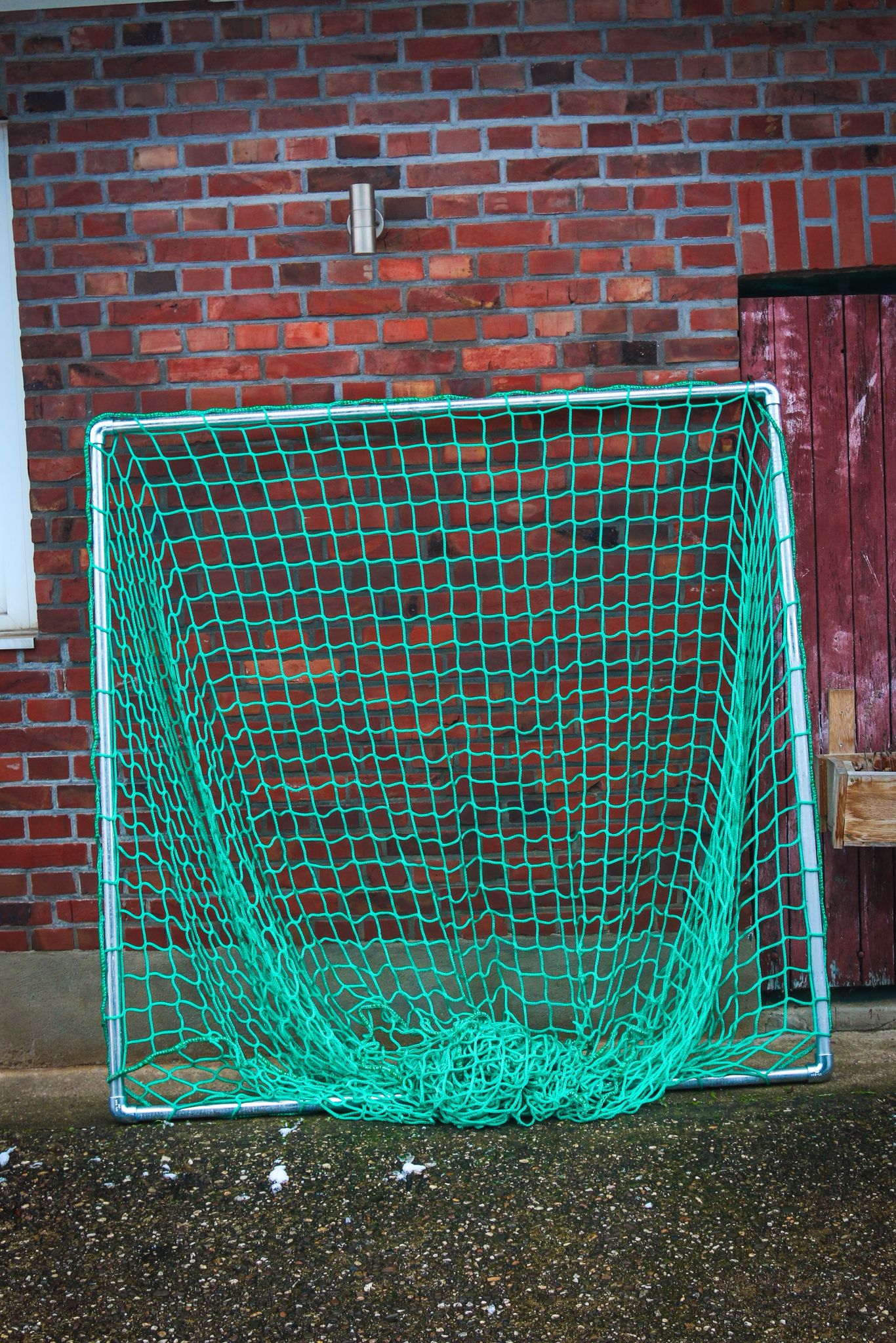 Heunetzrahmen Großballenraufen